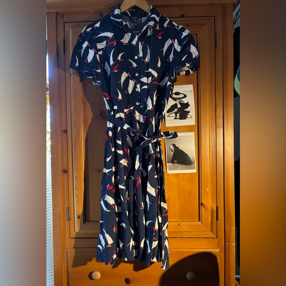 Chaps shirt dress
